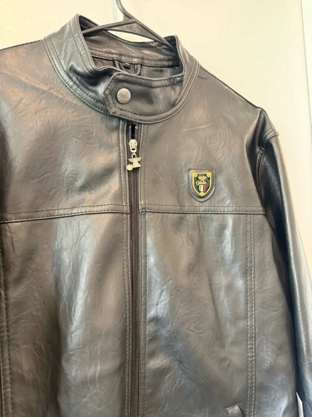 A Collezioni Leather Jacket Made in Italy